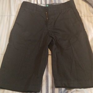 Volcom black shorts
